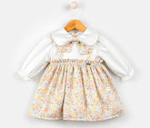 فستان خريفي مزهر